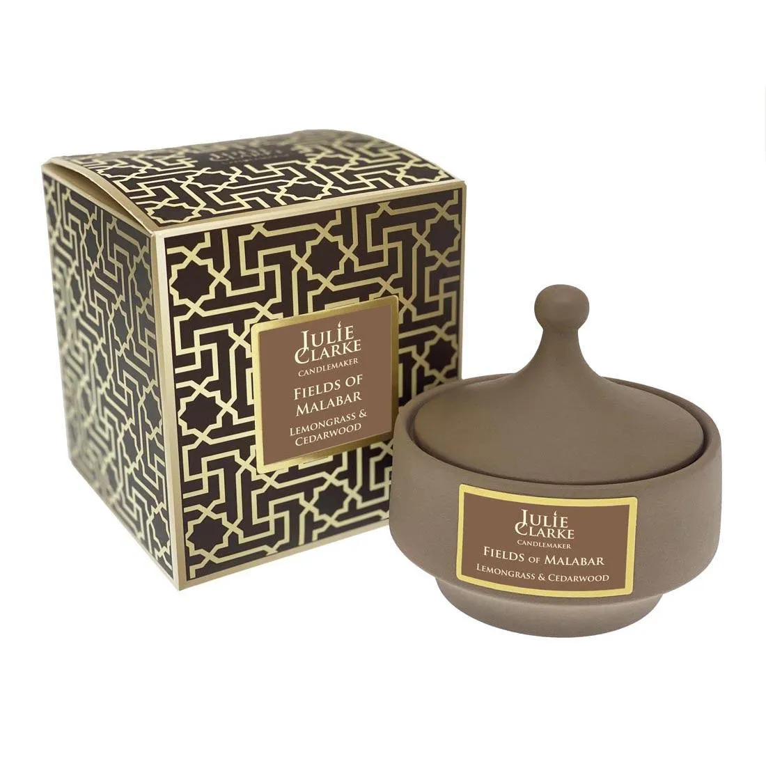 (Available in 2 Colours) Fields of Malabar Candle by Julie Clarke