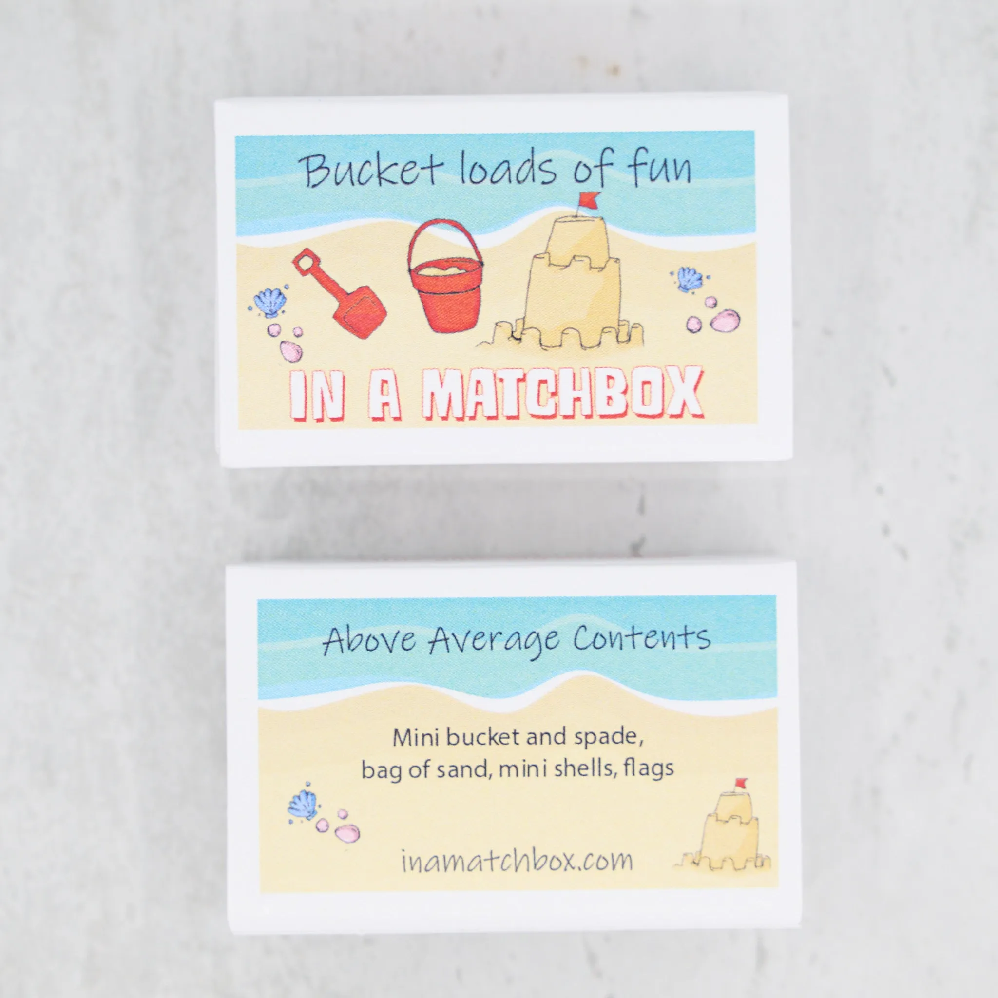 Bucket Loads Of Fun In A Matchbox