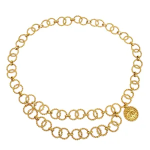 CHANEL 1988 Medallion Chain Belt