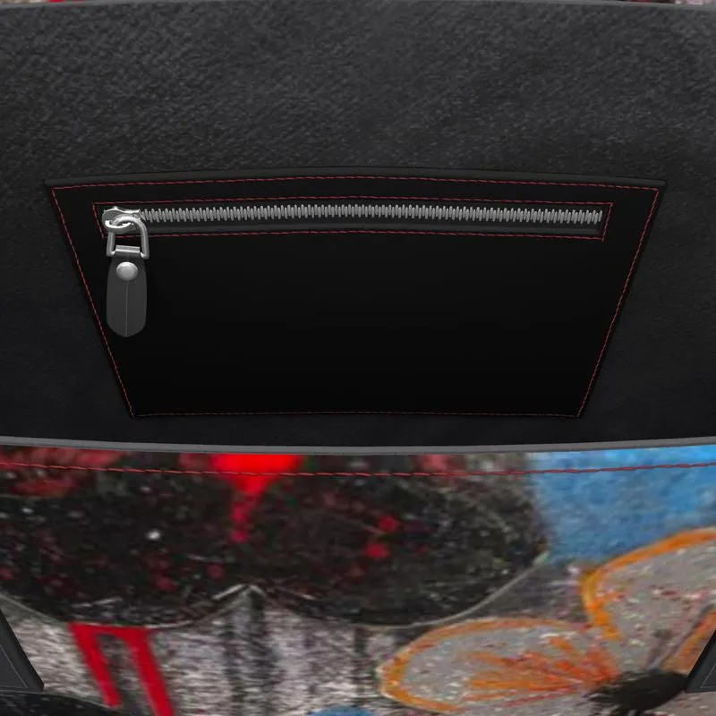 Electric Soul Leather Tote