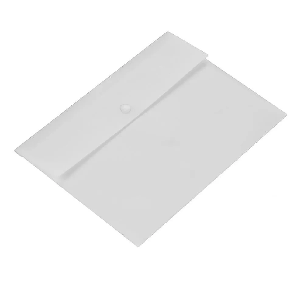 File Folders Envelope Storage Pouch Holder Paper Document File Organizer Bag With Snap