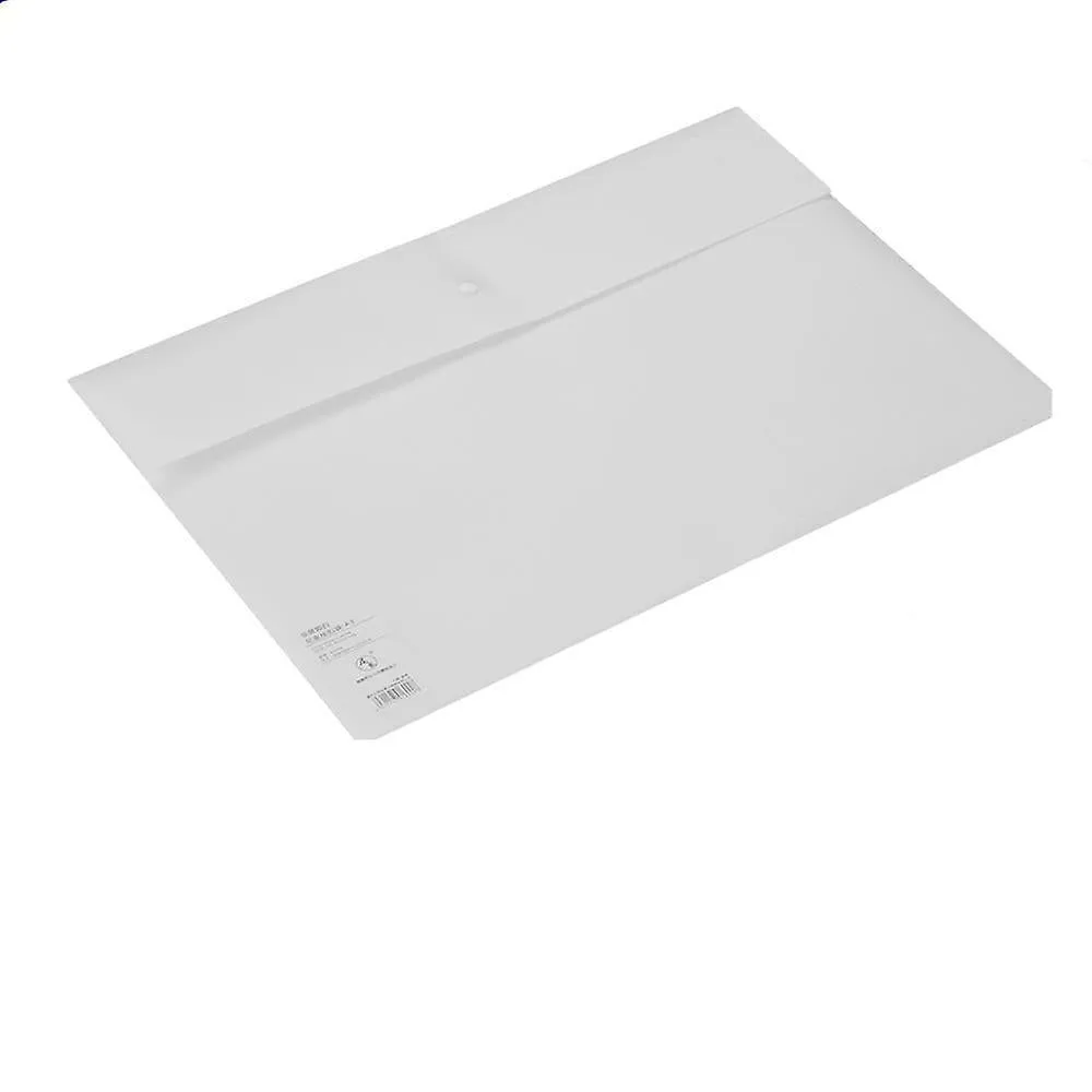 File Folders Envelope Storage Pouch Holder Paper Document File Organizer Bag With Snap