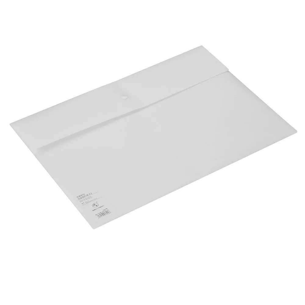 File Folders Envelope Storage Pouch Holder Paper Document File Organizer Bag With Snap