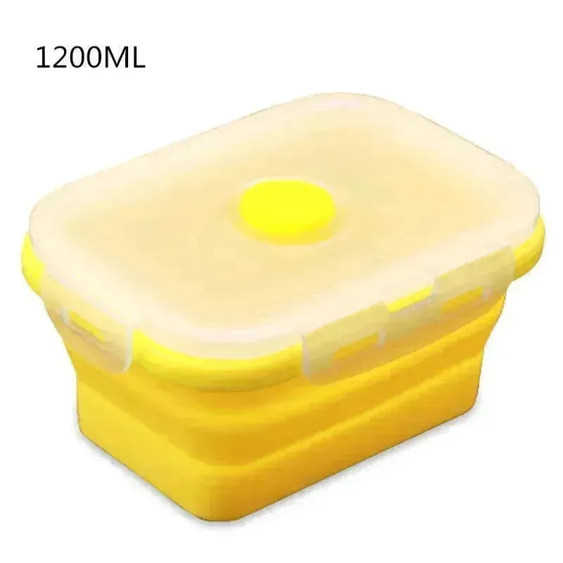 Folding lunch box