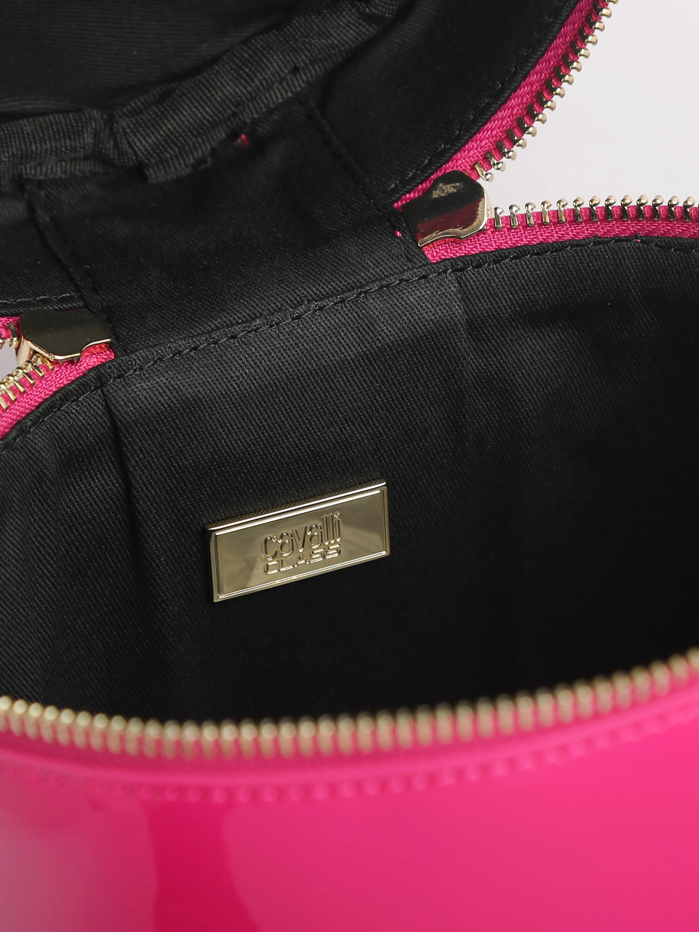 Fuchsia Gold-Toned Signature Bucket Bag 