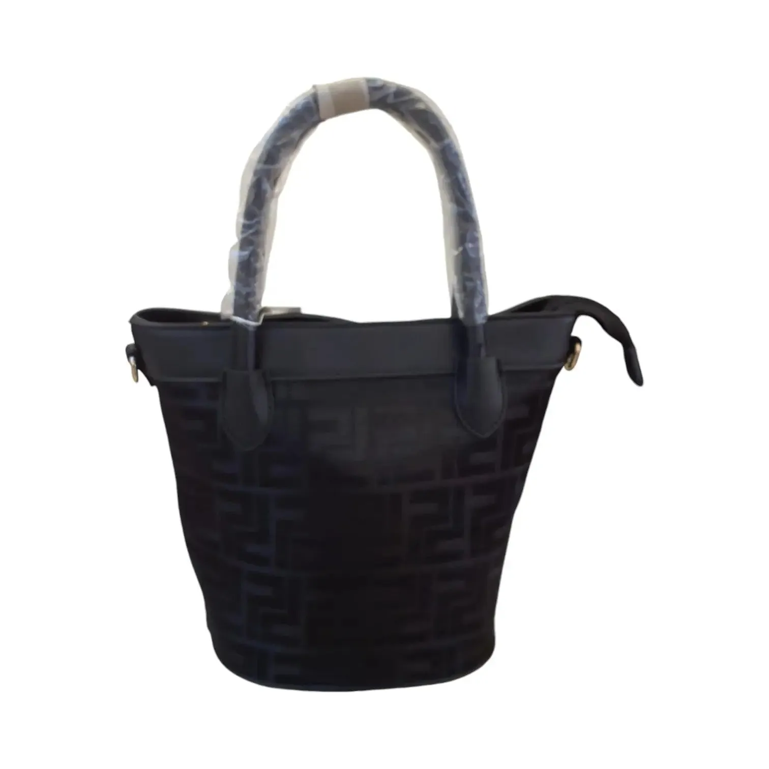 Geometric Bucket Bag