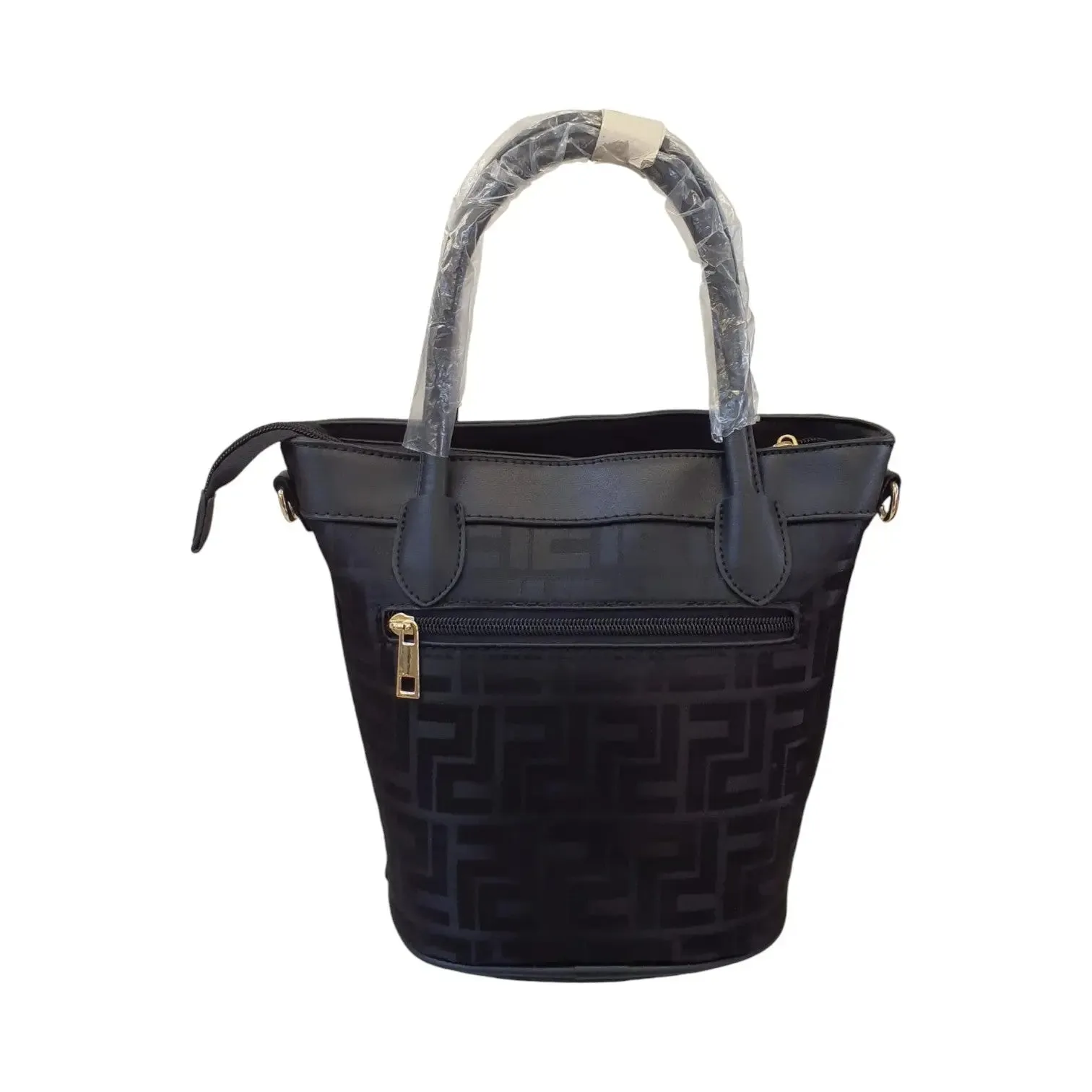 Geometric Bucket Bag