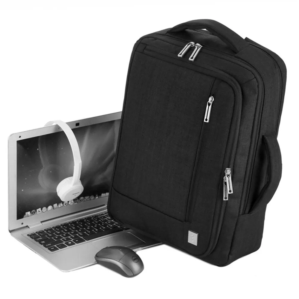 High Quality Backpack for Boys Nylon Anti-theft Waterproof Slim Commute Travel Bag with USB Charging Port