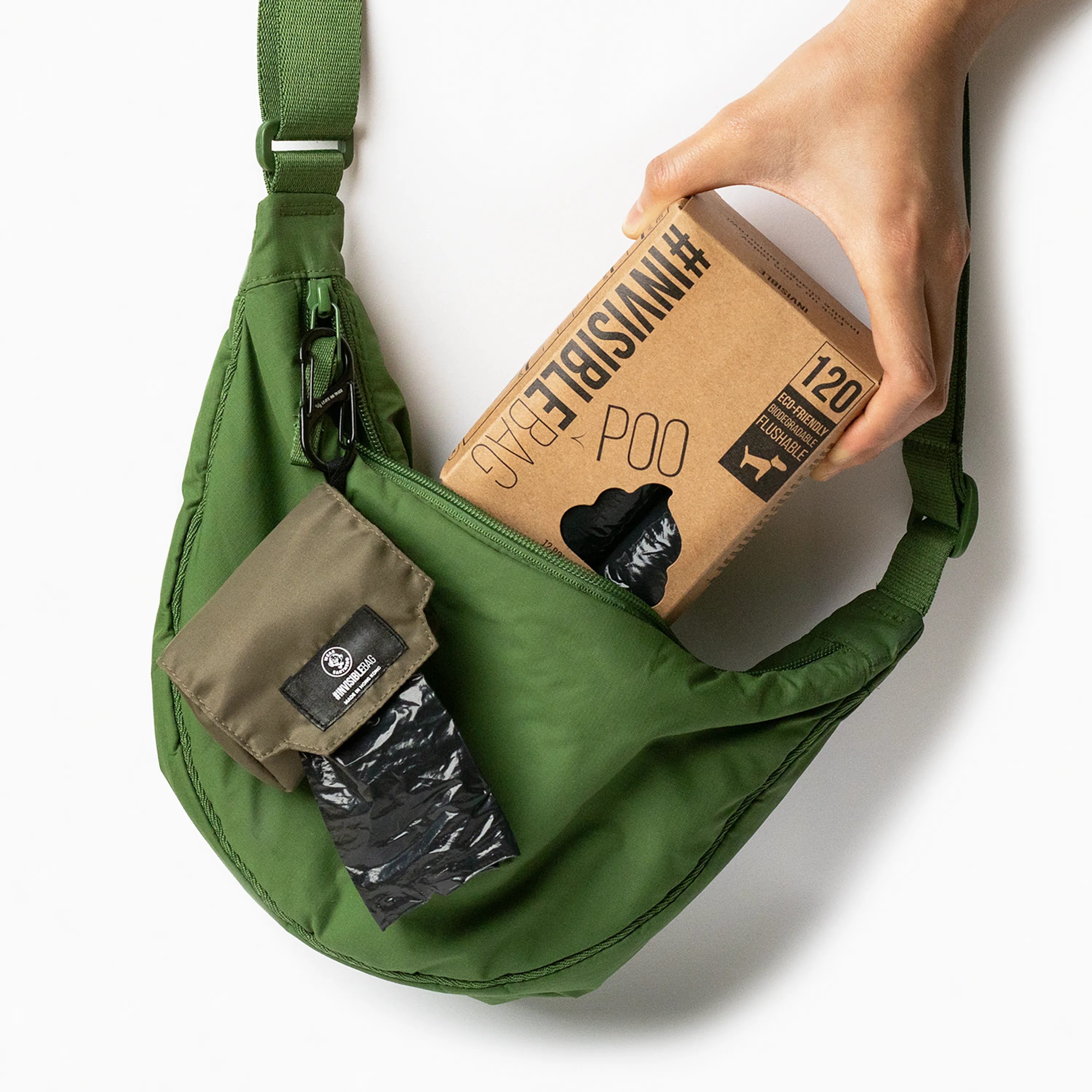 #INVISIBLEBAG x Wear Earthero Portable Outdoor Trash Bag Holder