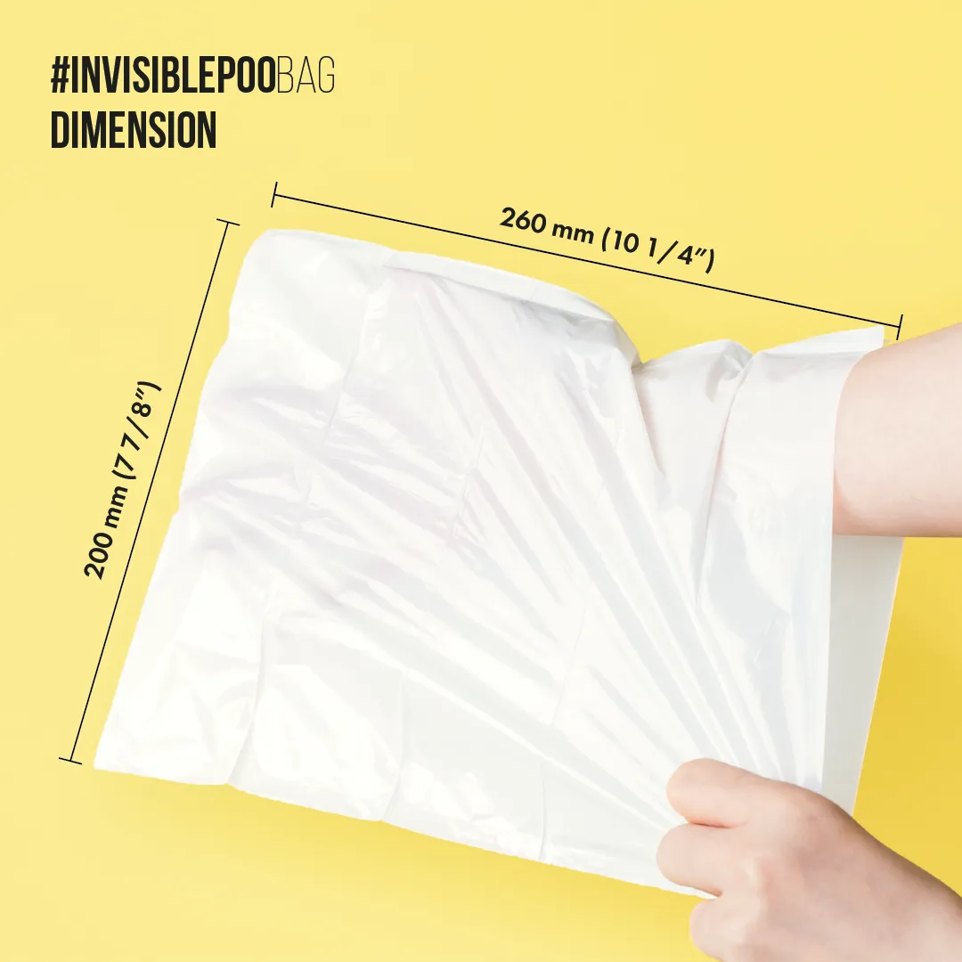#INVISIBLEBAG x Wear Earthero Portable Outdoor Trash Bag Holder