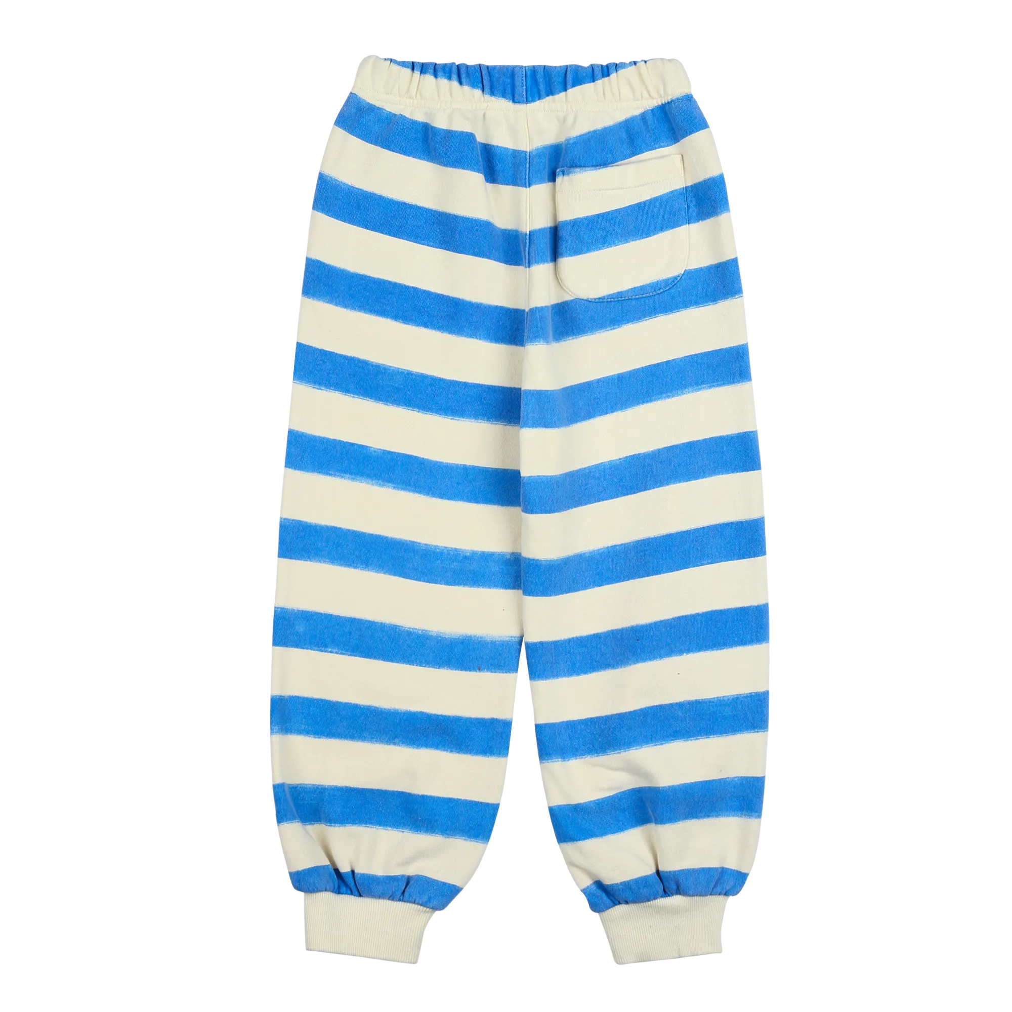 Jelly Mallow Bird Striped Lounge Pants | Blue