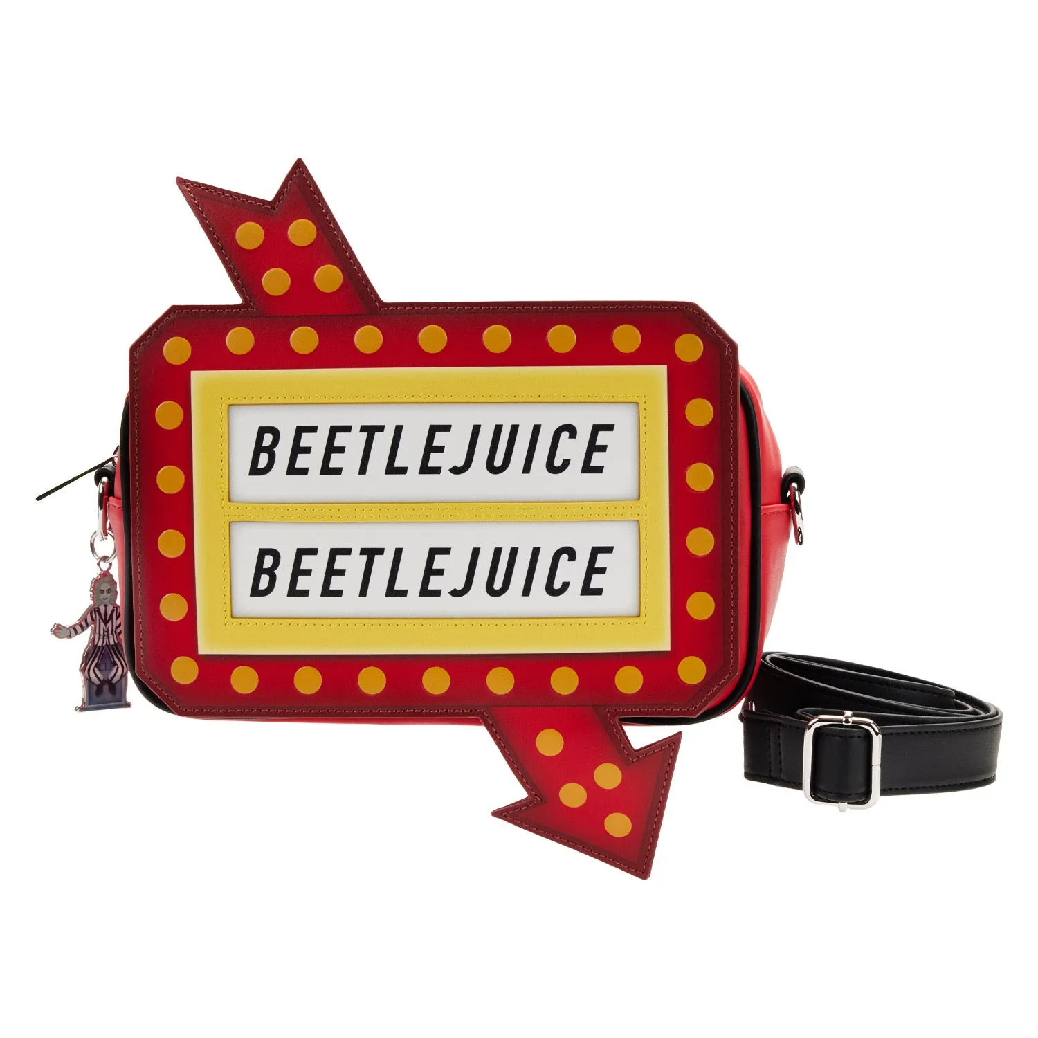 LF Beetlejuice Graveyard Sign CrossBody Bag