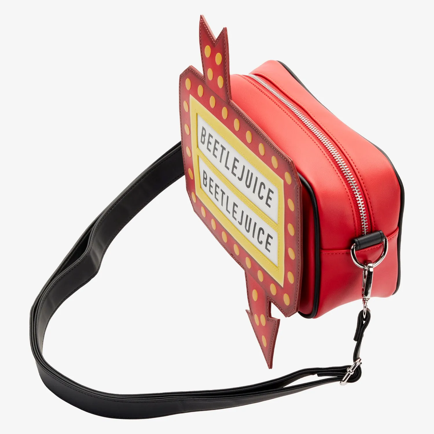 LF Beetlejuice Graveyard Sign CrossBody Bag