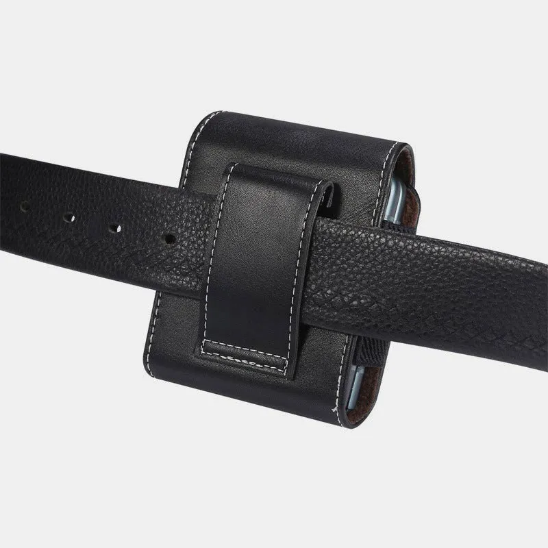 Mini PU Waist Bag EDC Pouch for Samsung Z Flip 3 Moto Razr