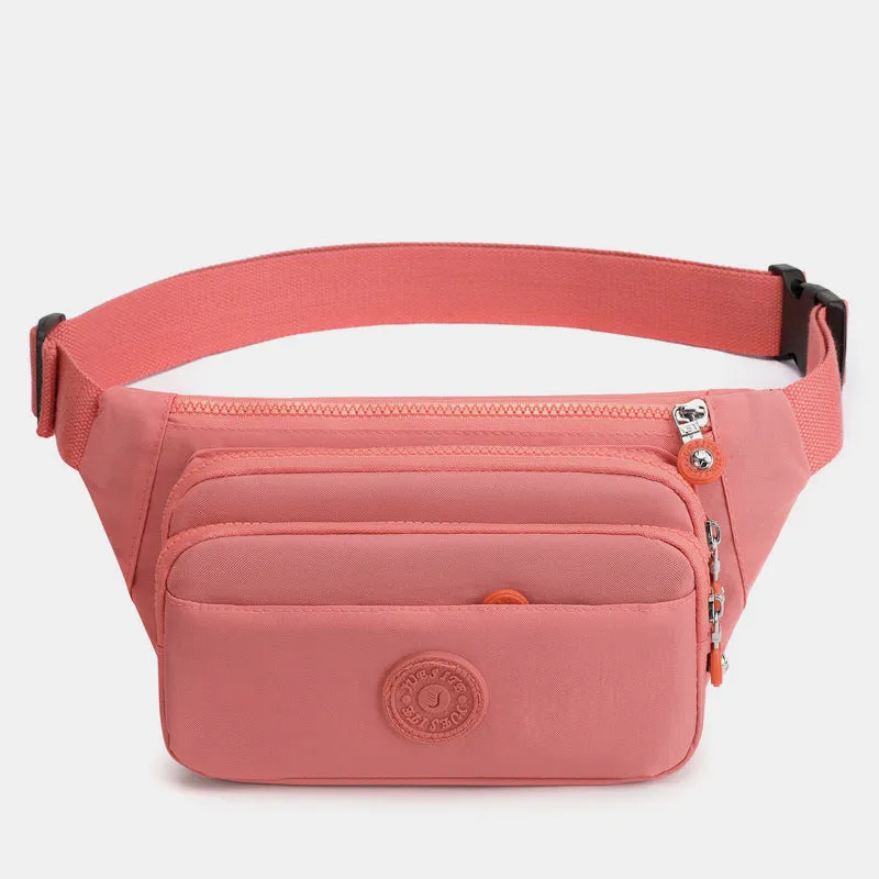 Multi Pocket Lightweight Crossbody Adjustable Waist Pack Phone Bag