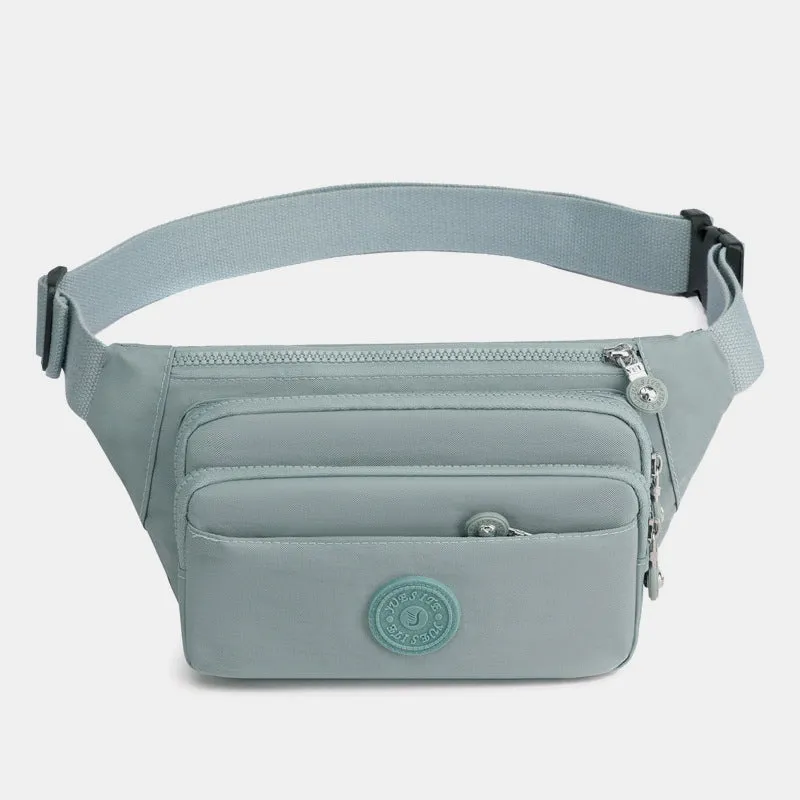 Multi Pocket Lightweight Crossbody Adjustable Waist Pack Phone Bag