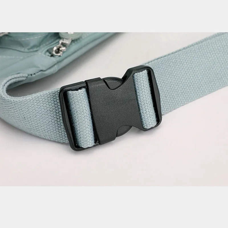 Multi Pocket Lightweight Crossbody Adjustable Waist Pack Phone Bag