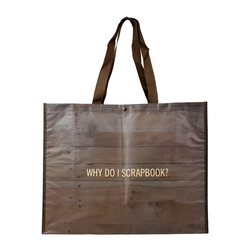 Non Woven Polypropylene Laminated Grocery Tote *Fully Customizable* Bag Ban Approved
