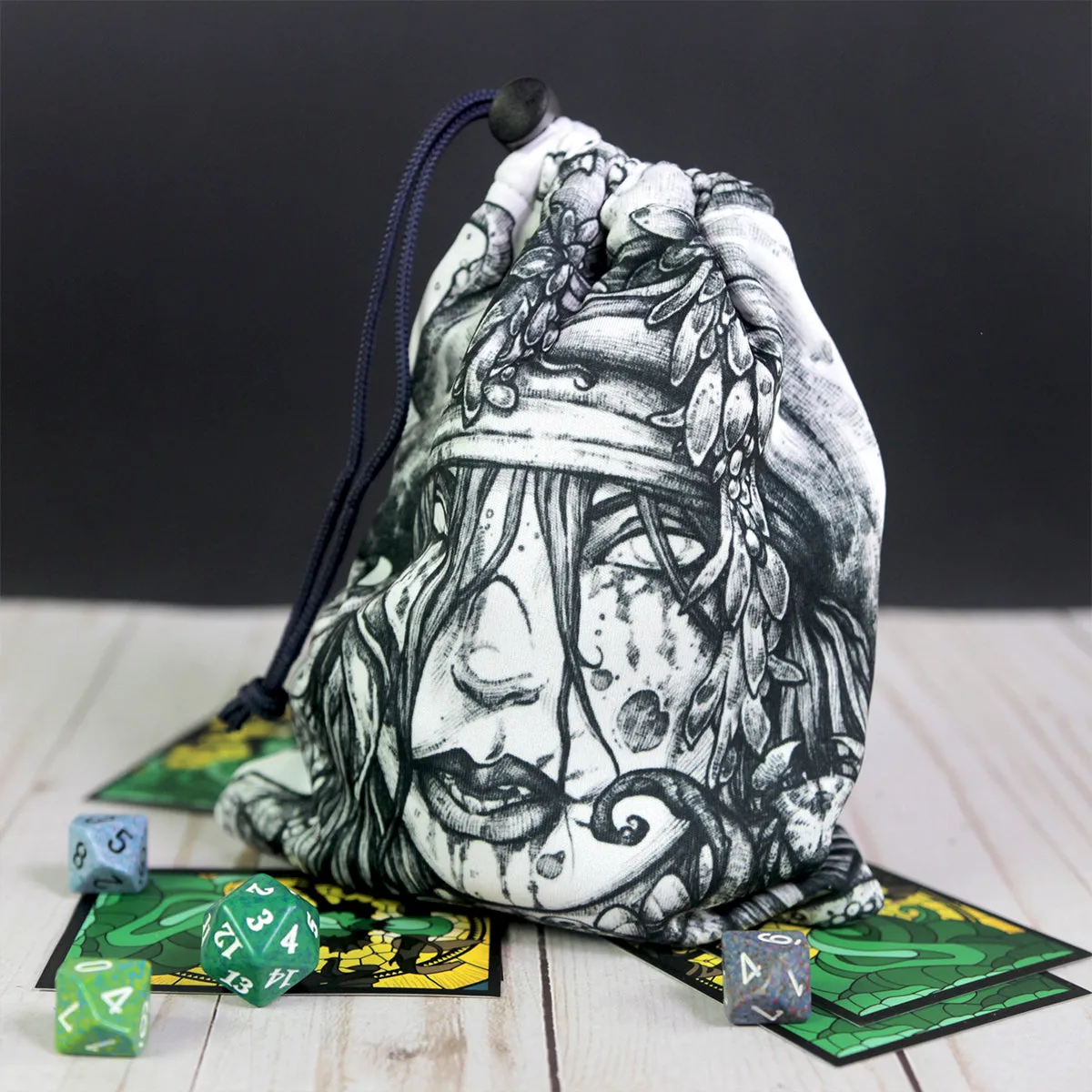 Picnic With Flowers Dice Bag