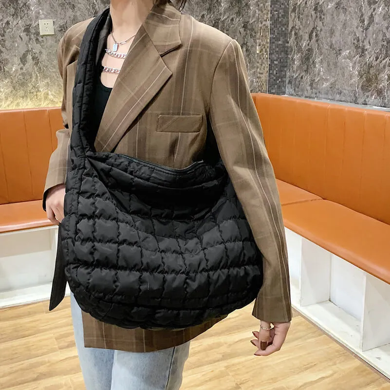 Puffer Tote bag Crossbody Bag-Showtown