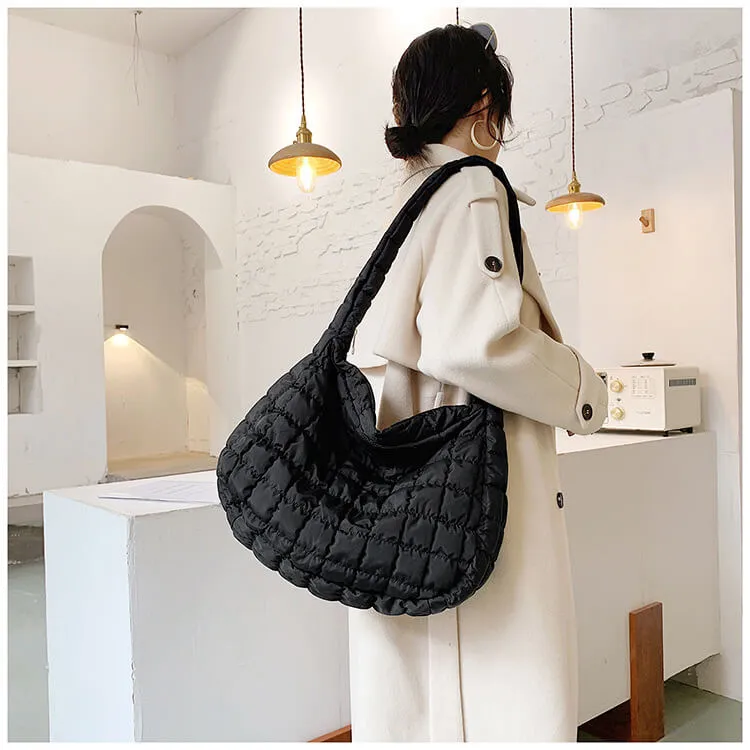 Puffer Tote bag Crossbody Bag-Showtown
