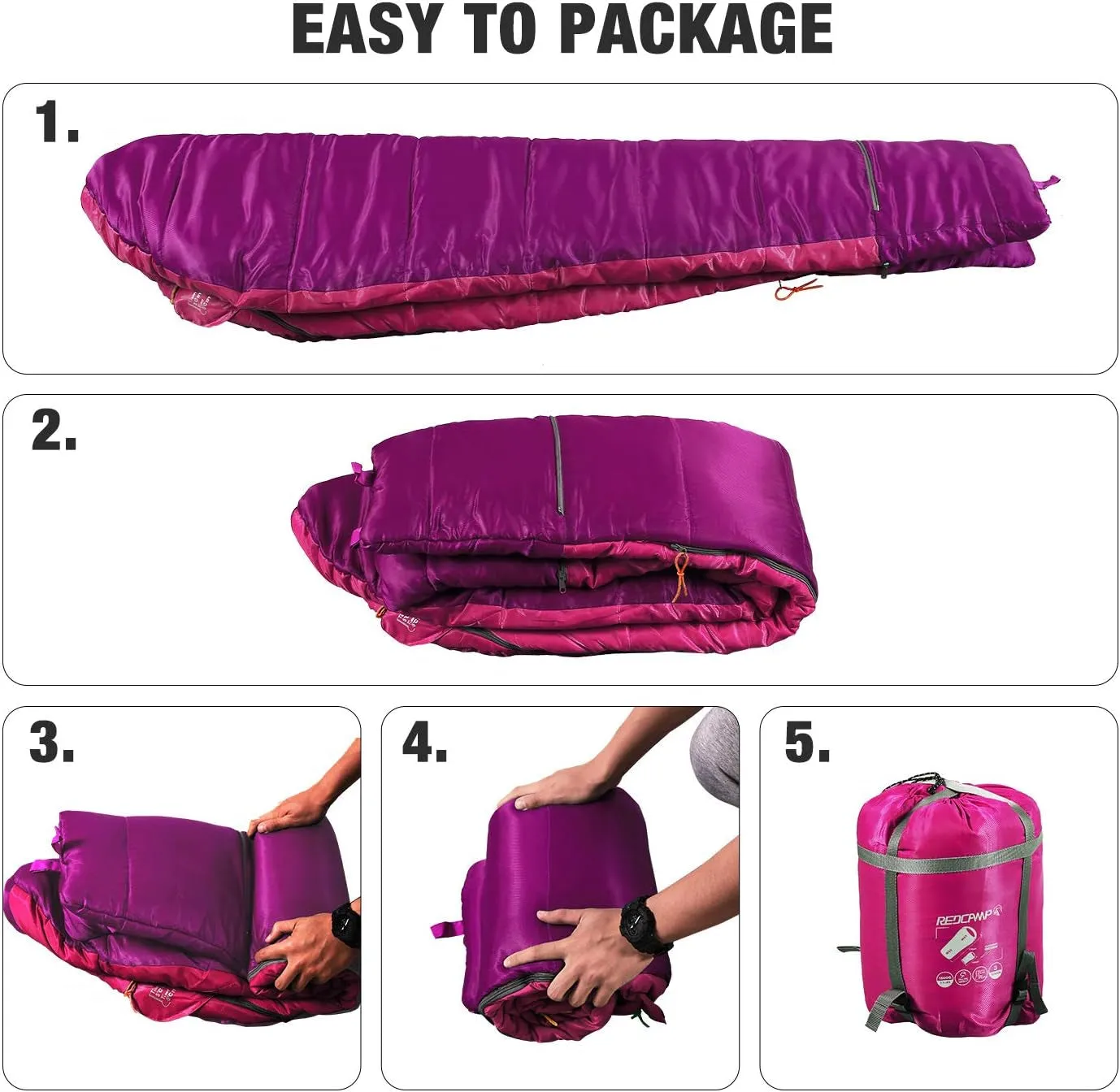 REDCAMP Kids Mummy Sleeping Bag: Versatile Camping Essential