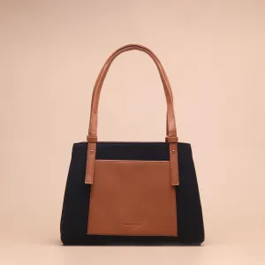 Silvertote Tas Tote Wanita Bella Totebag Black Brown