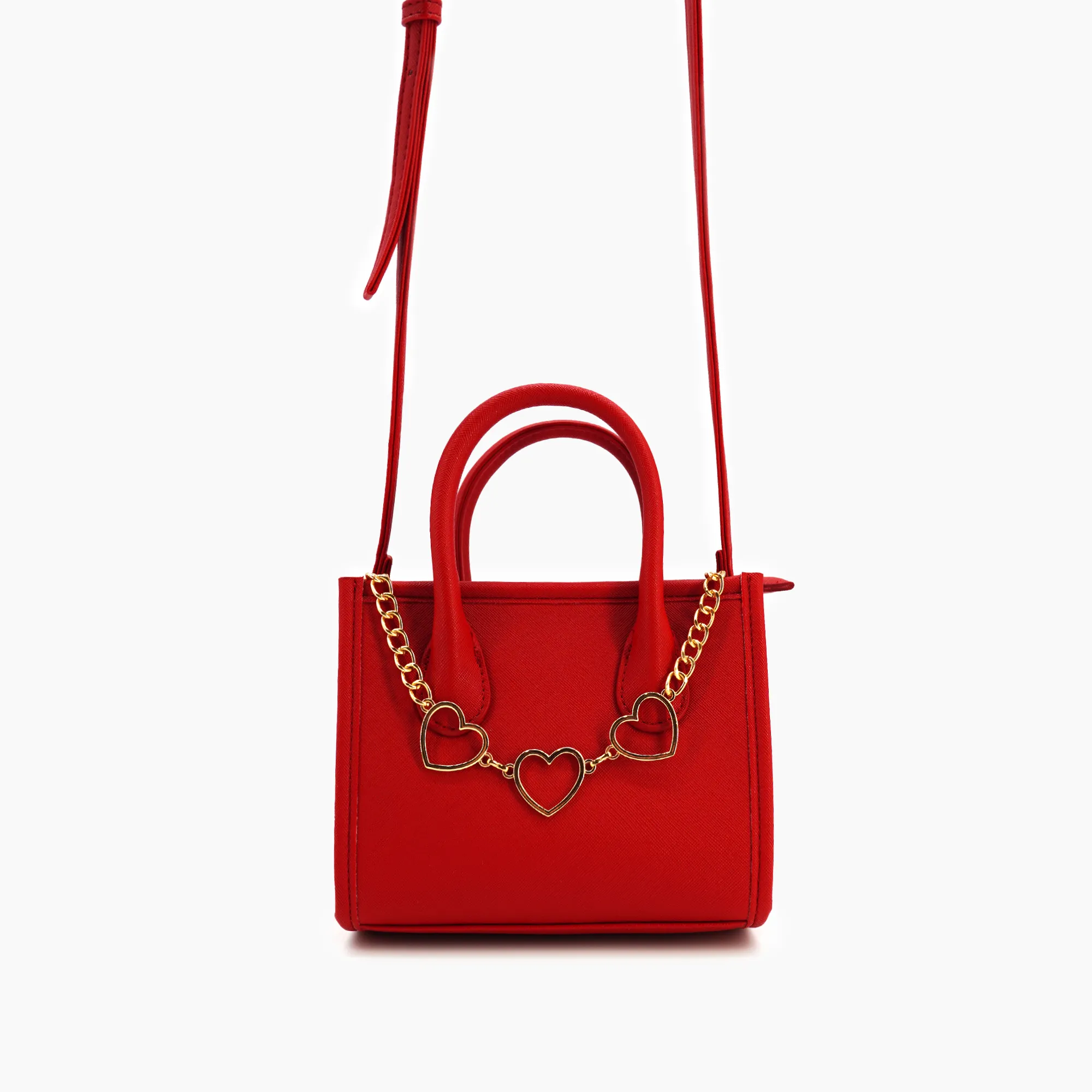 Valentina Heart Chain Crossbody Bag